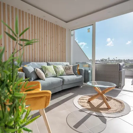 Atico Con Vistas Al Mar, A La 150m De La Playa En Tenerife Sur Apartament Costa Del Silencio